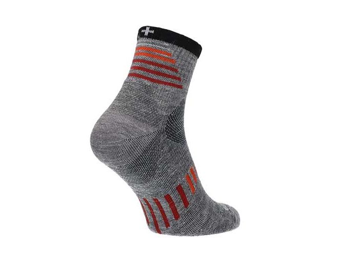 Sockwell Compressiekousen Ascend II Quarter Grijs Man