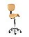 Ergonomische Hoge Zadelkruk Pro met Rugleuning - Beige