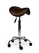 Ergonomische Hoge Zadelkruk Pro - Bruin