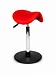 Ergonomische Hoge Balanskruk Pro - Rood
