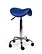 Ergonomische Hoge Zadelkruk Pro - Blauw