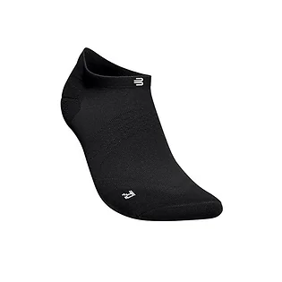 Bauerfeind Sports Run Ultralight Compressie Enkelsokken Zwart