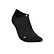 Bauerfeind Sports Run Ultralight Compressie Enkelsokken Zwart