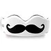 SafeJawz Bitje Extro-Series Moustache Wit