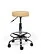 Ergonomische Tabouret Pro met Voetring - Beige