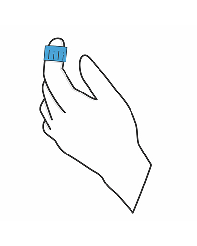 Maatvoering enkelbrace