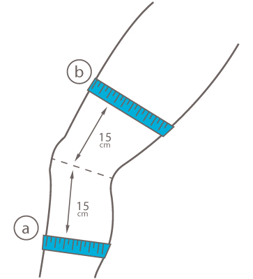 Ottobock kniebrace meetinstructie